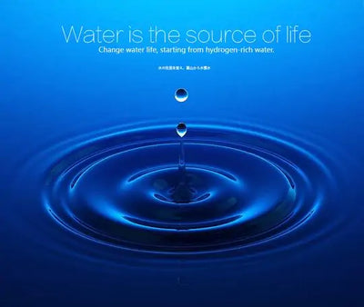 Hydrogen water bottle benefits - antioxidant water for wellness