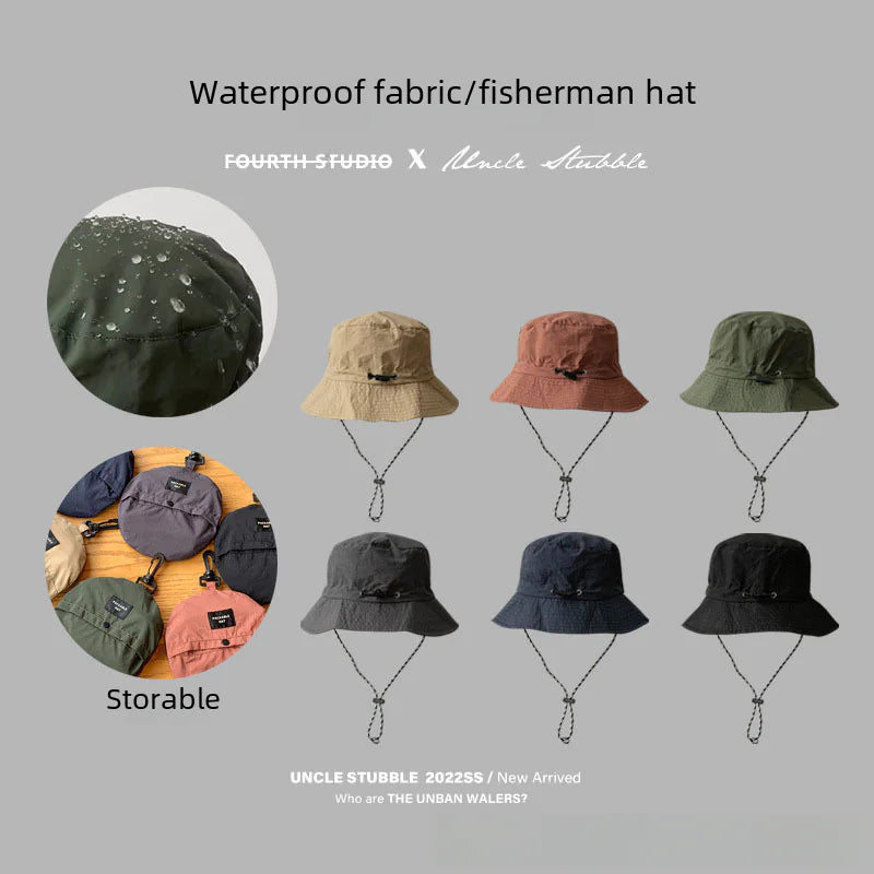 Waterproof Fisherman's Hat with Storage for Outdoor Use