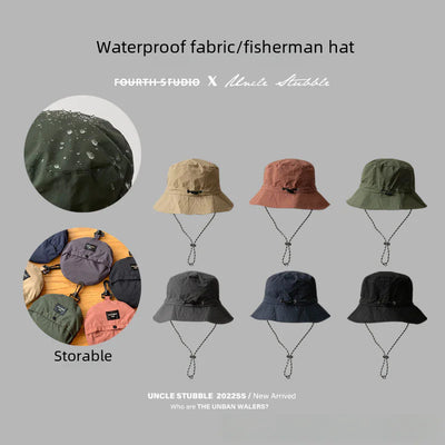 Waterproof Fisherman's Hat with Storage for Outdoor Use